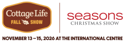 Cottage Life and Seasons Christmas Show joint logos