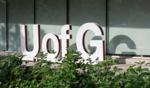 University of Guelph logo outside