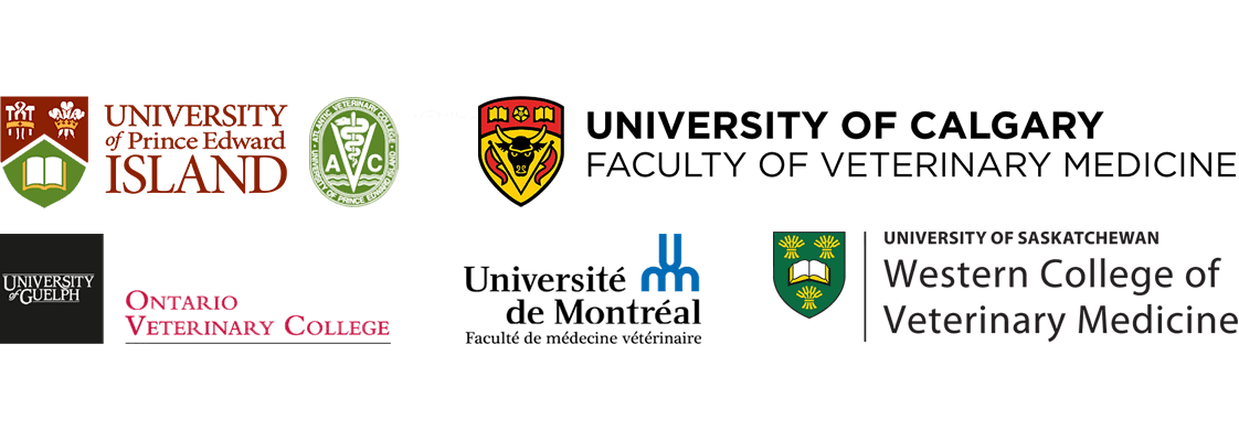 Logos of Canadian Veterinarian Schools