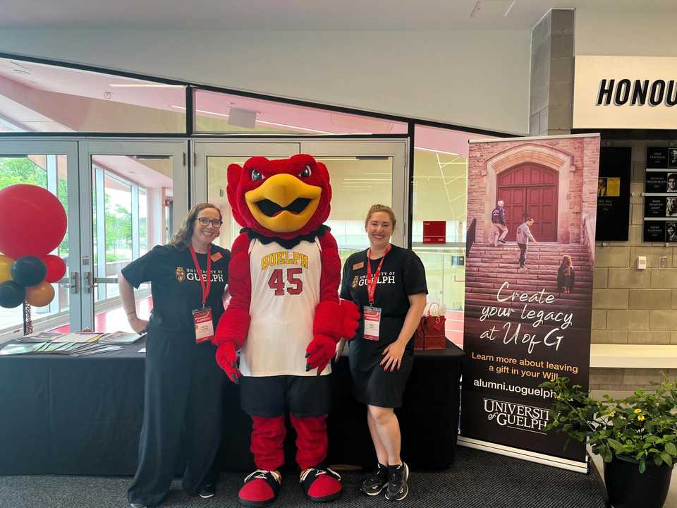 U of G Alumni legacy giving team